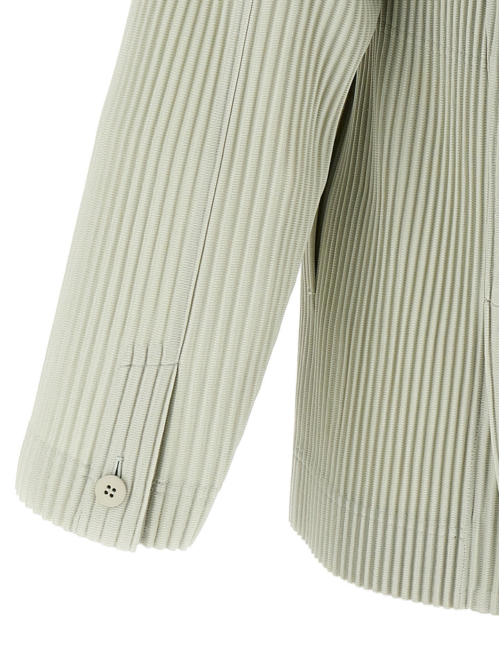 Homme Plisse' Issey Miyake Tailored Pleats 1 Blazer - Verde | 361c69ce86bdf30f52467b0b5643894c741c53cb
