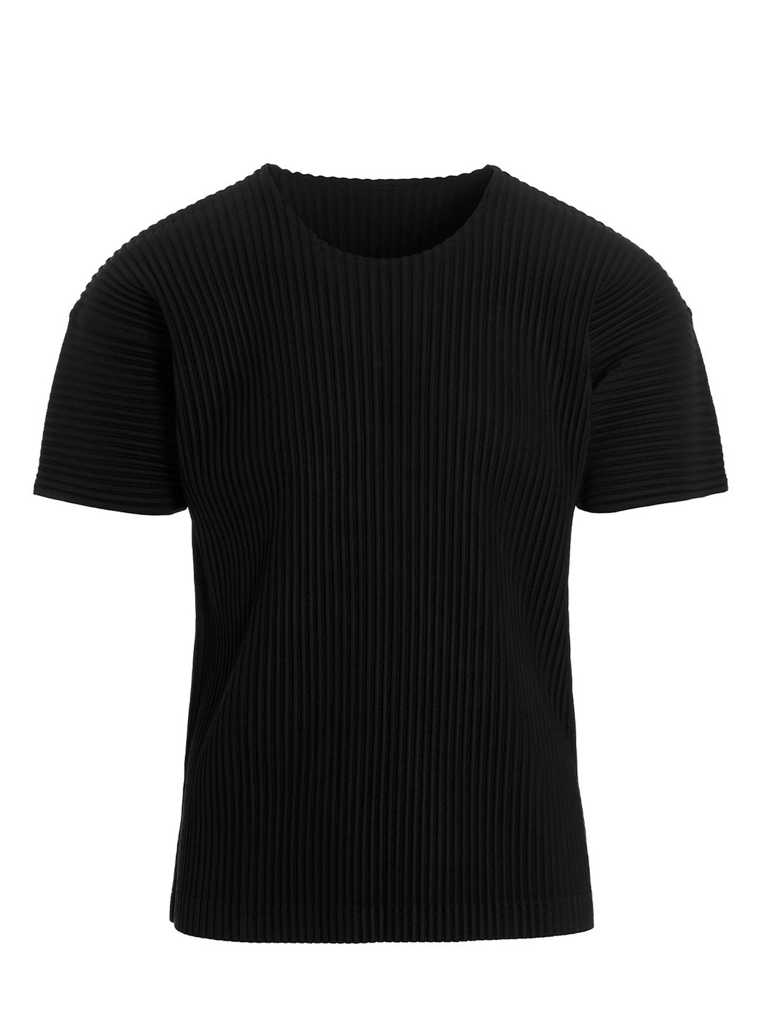 Homme Plisse' Issey Miyake Basics T shirt - Nero | 39ac397cb89e70f73e4c1309b216611db5f4339f