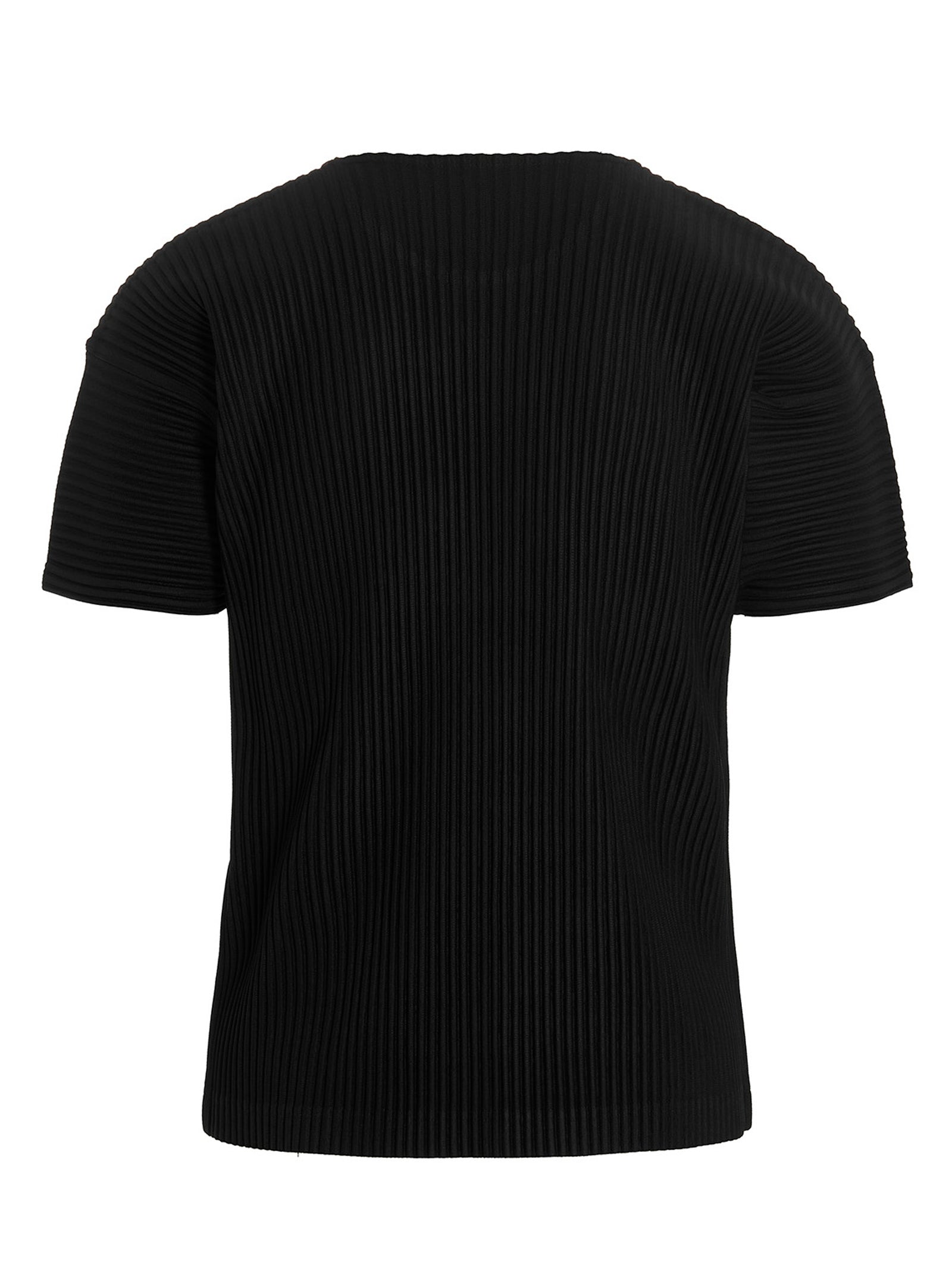 Homme Plisse' Issey Miyake Basics T shirt - Nero | 13ba2c35600366051d4aafc03b511a333a57d367