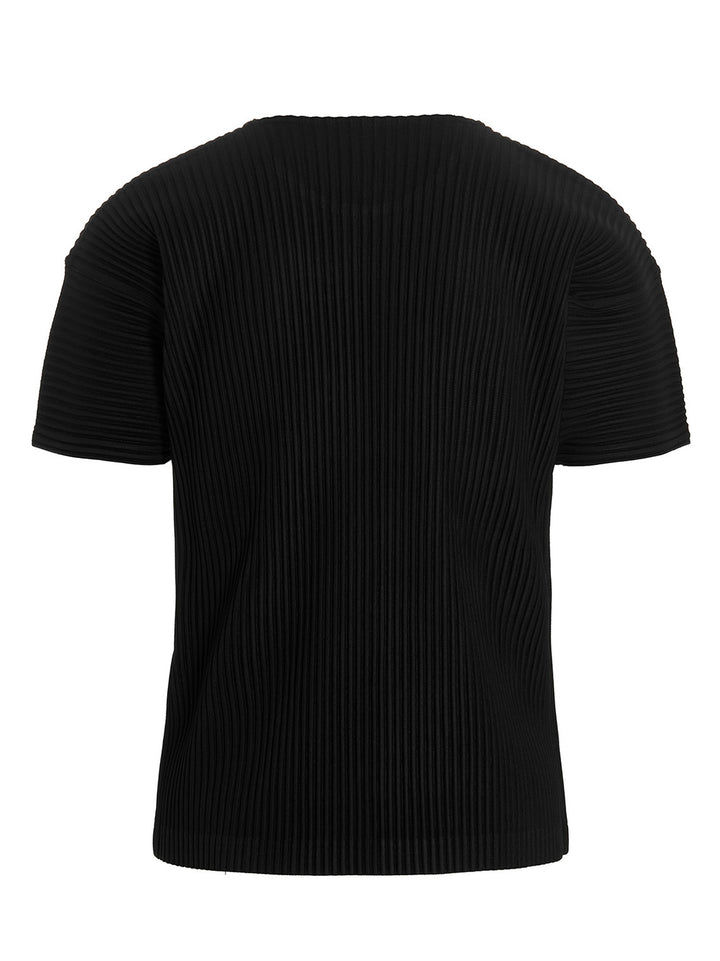 Homme Plisse' Issey Miyake Basics T shirt - Nero | 13ba2c35600366051d4aafc03b511a333a57d367