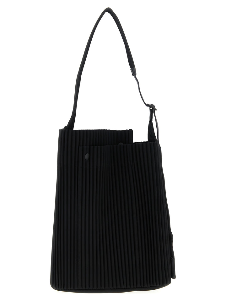 Homme Plisse' Issey Miyake Utility Borse a Spalla e Tracolla - Nero | b35566fd6598d4f2806a369b102ddce9329fce5a