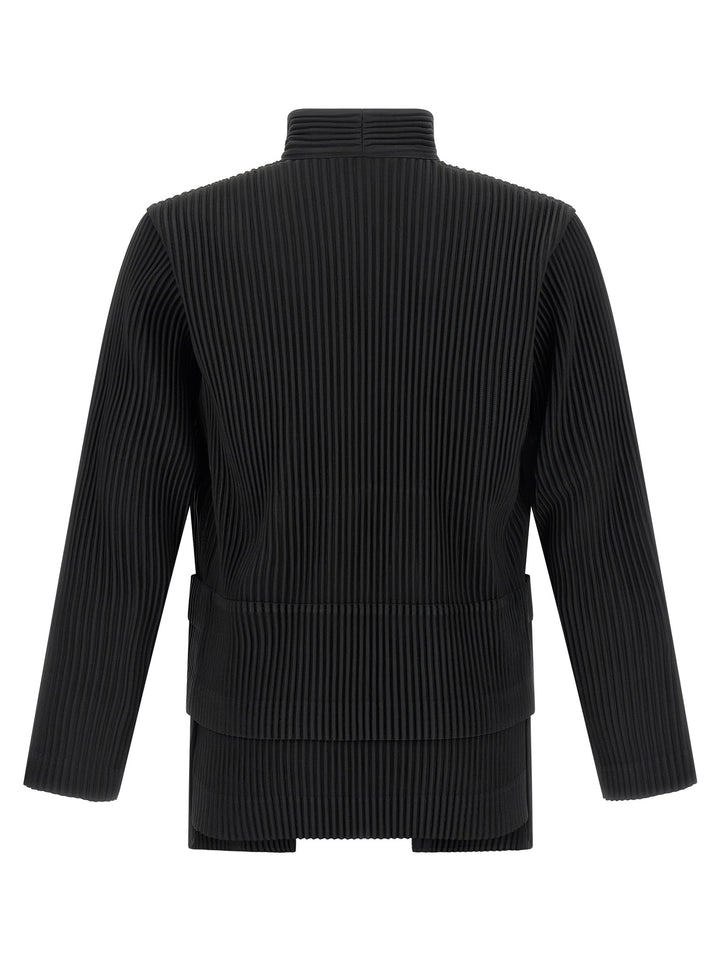 Homme Plisse' Issey Miyake Multi-Pocket Puffer Jackets - Grigio | 6aa7c61004c19ea1a7cd8900b22ba4f6fd330e76
