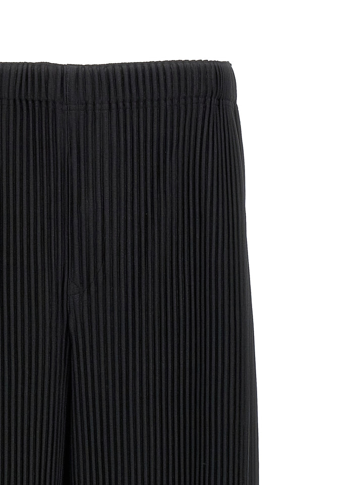 Homme Plisse' Issey Miyake Monthly Colors: September Pantaloni - Nero | b6bc3ad336d68e83bdafa26d099261275798321e