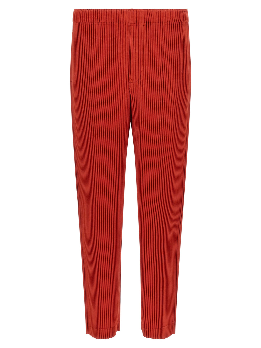 Homme Plisse' Issey Miyake Monthly Colors: September Pantaloni - Rosso | f7a85884e5a880176d78a4c00422b28eec8c1f7f