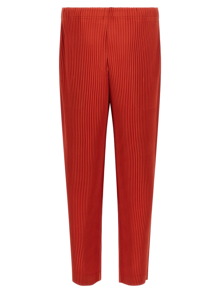 Homme Plisse' Issey Miyake Monthly Colors: September Pantaloni - Rosso | 9c8237251339b8c879a1c86ac7f820a967b08b15