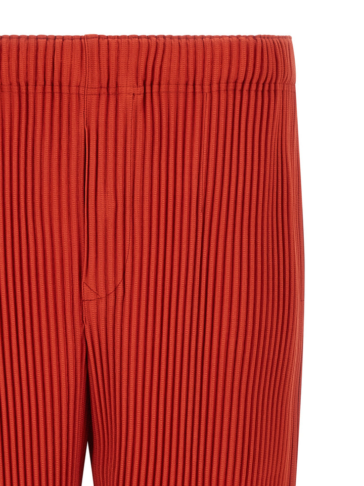 Homme Plisse' Issey Miyake Monthly Colors: September Pantaloni - Rosso | 1881386d92f5b146c8a43624d6fab8bacc4b2976