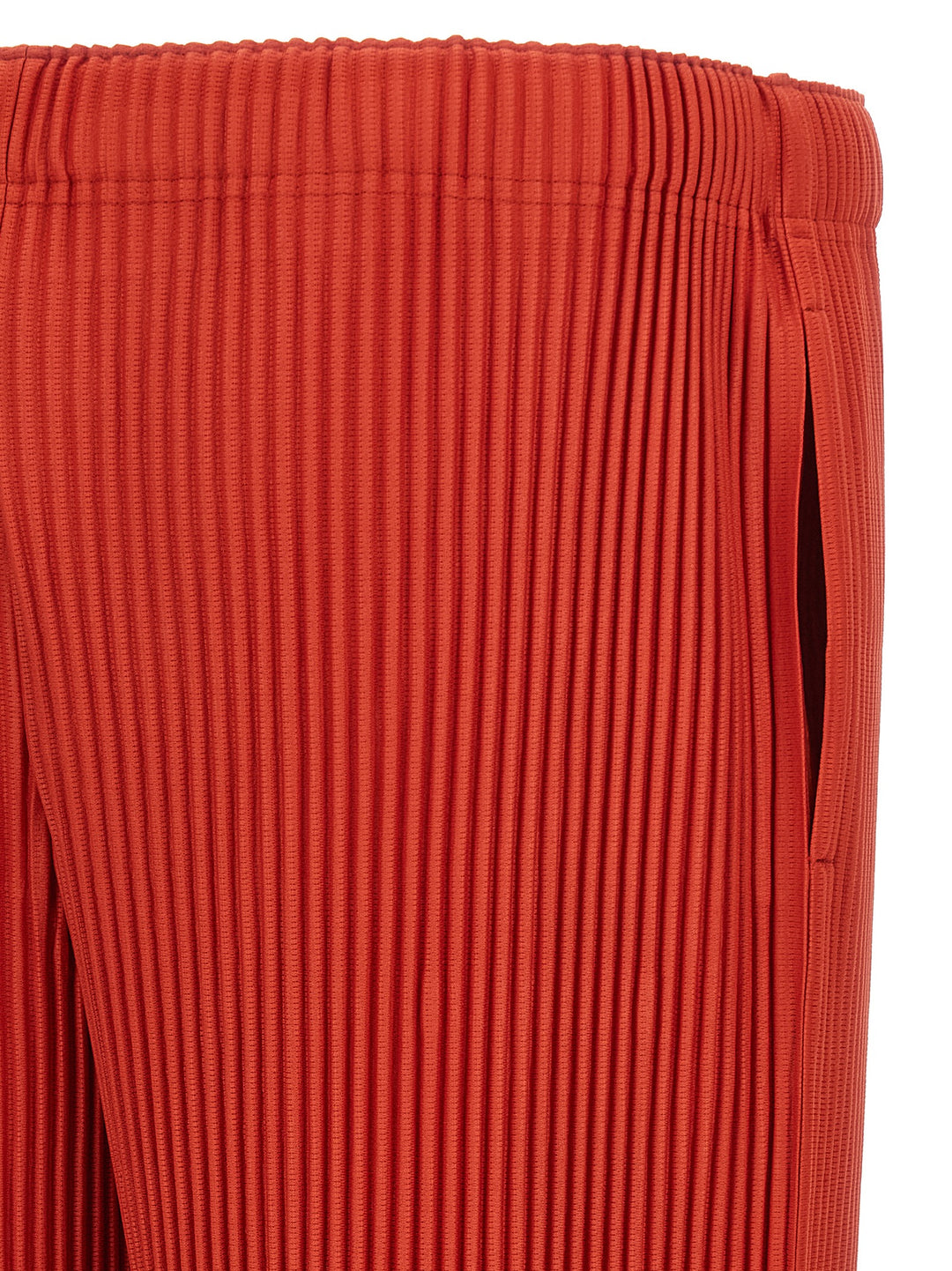 Homme Plisse' Issey Miyake Monthly Colors: September Pantaloni - Rosso | fe8ae2a4dae79e6dc6a1b4fd678e82e3dbb2926f