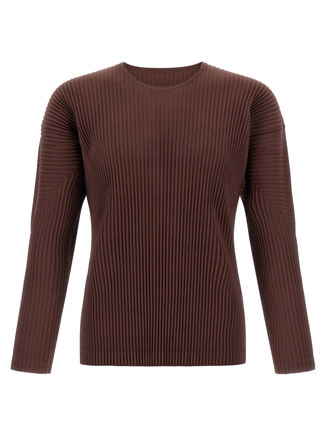 Homme Plisse' Issey Miyake Color Pleats T shirt - Marrone | 28d1f56b4465fded789028db93f034e72e907efd