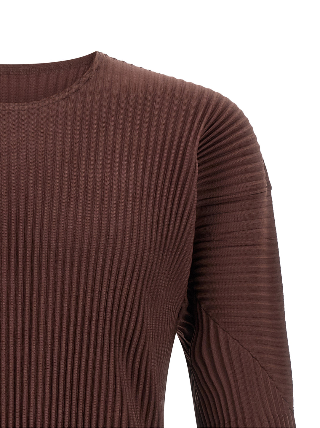 Homme Plisse' Issey Miyake Color Pleats T shirt - Marrone | 1979d611a05cf33dd887cb8d3e3b7bf8bc8ab6c7