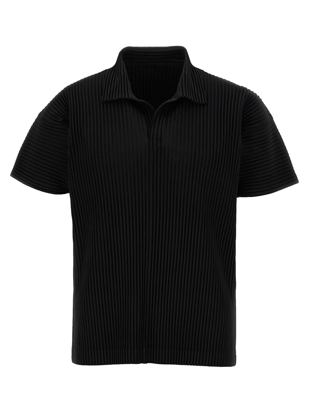 Homme Plisse' Issey Miyake Basics Camicie - Nero | ba6f21646048b5791d7d0c407cbff6813cb56ac6