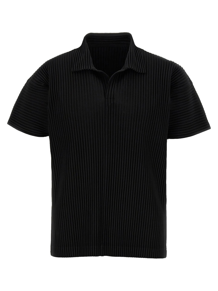Homme Plisse' Issey Miyake Basics Camicie - Nero | ba6f21646048b5791d7d0c407cbff6813cb56ac6