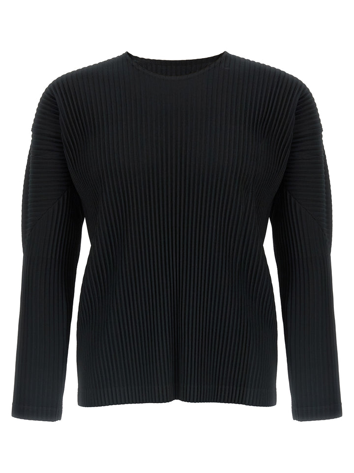 Homme Plisse' Issey Miyake Basics T shirt - Nero | 892109b5ab515e16c18254c154bc503a7d54bee9