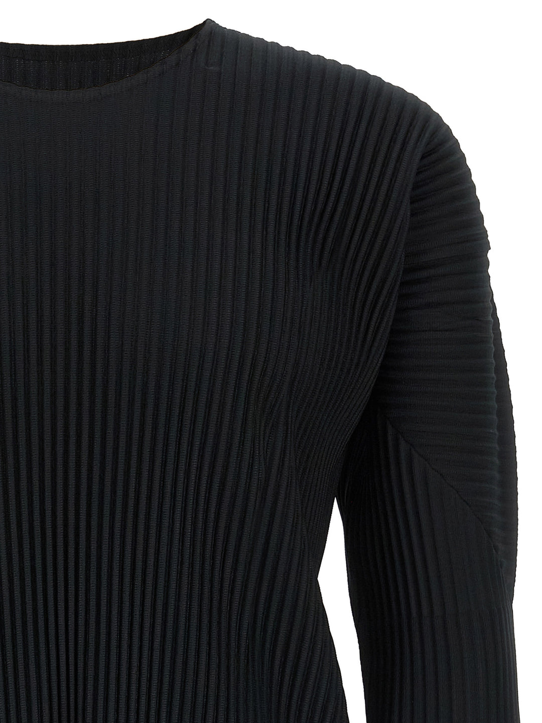 Homme Plisse' Issey Miyake Basics T shirt - Nero | 7999536631d7ced034ee1f0cd7ebcc3e63e01973