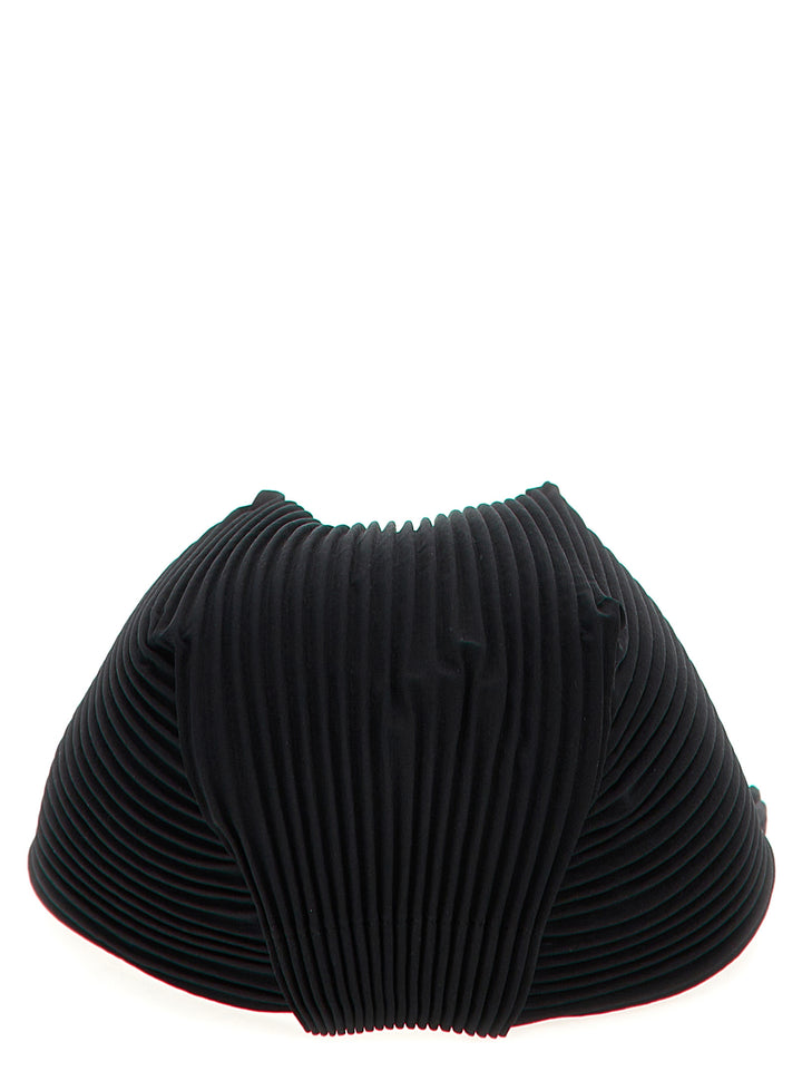 Homme Plisse' Issey Miyake Pleats Cappelli - Nero | c5cef8cbd9d00ccbd77aa9b014ece139a5da30cf