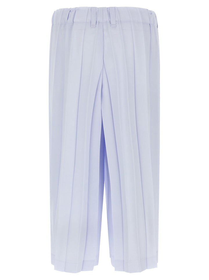 Homme Plisse' Issey Miyake Edge Ensemble Pantaloni - Celeste | a96e3810669aa6b822a2a18eba55d0e2d1ad7aac