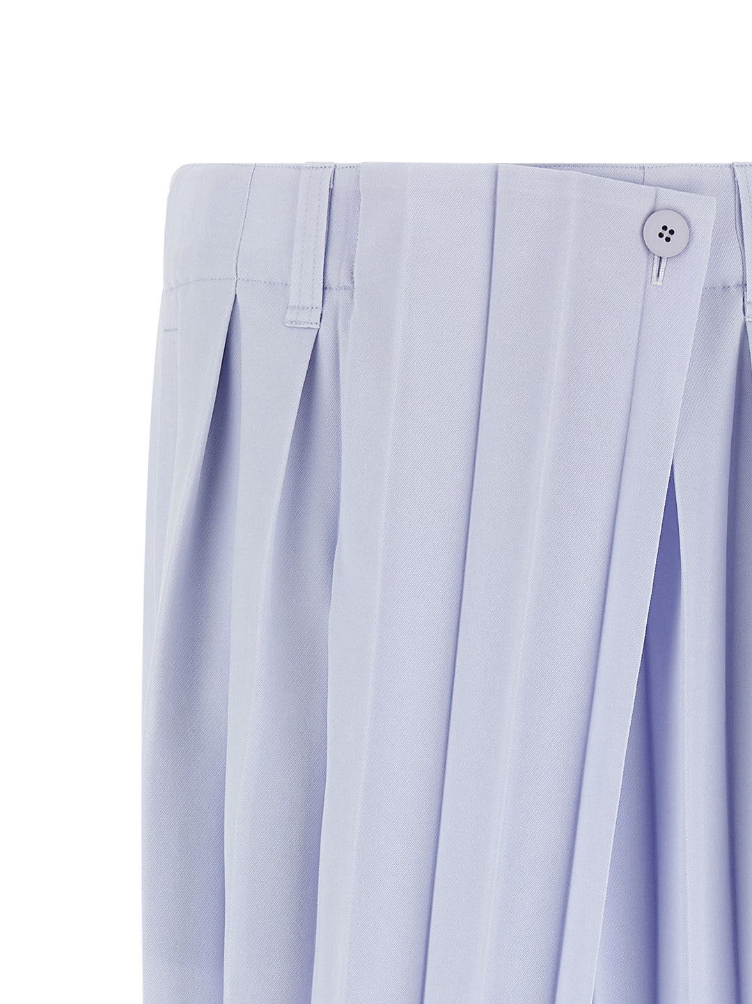 Homme Plisse' Issey Miyake Edge Ensemble Pantaloni - Celeste | d56edd92738fd350c504e076741e0d87250522cd
