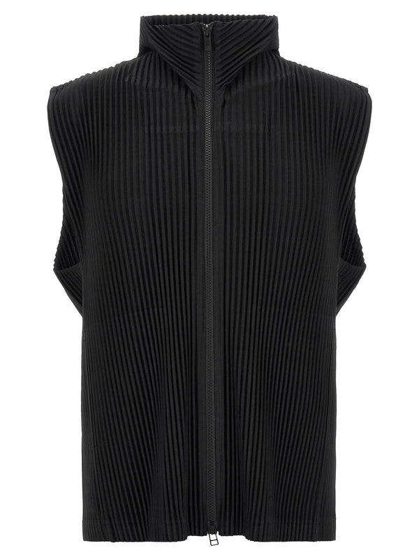 Monthly Colors: Chaleco negro de abril