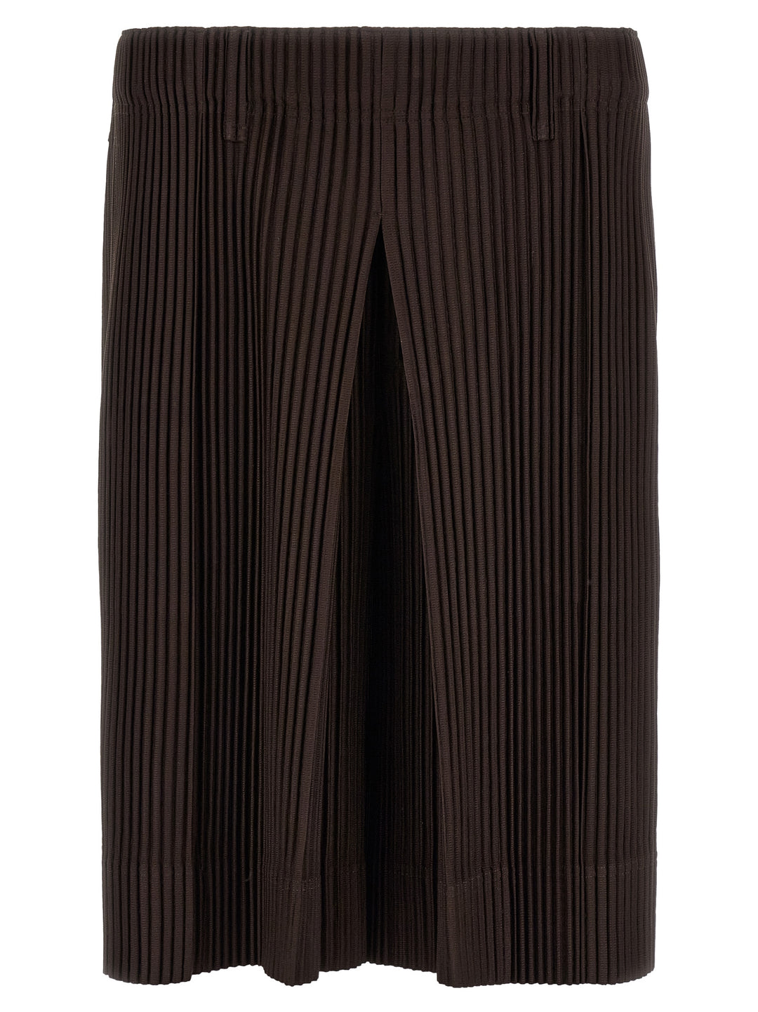 Homme Plisse' Issey Miyake Tailored Pleats 2 Bermuda e Short - Marrone | f21753d1bb6b5e4ebf1fcd1b346601364ae6c0c2