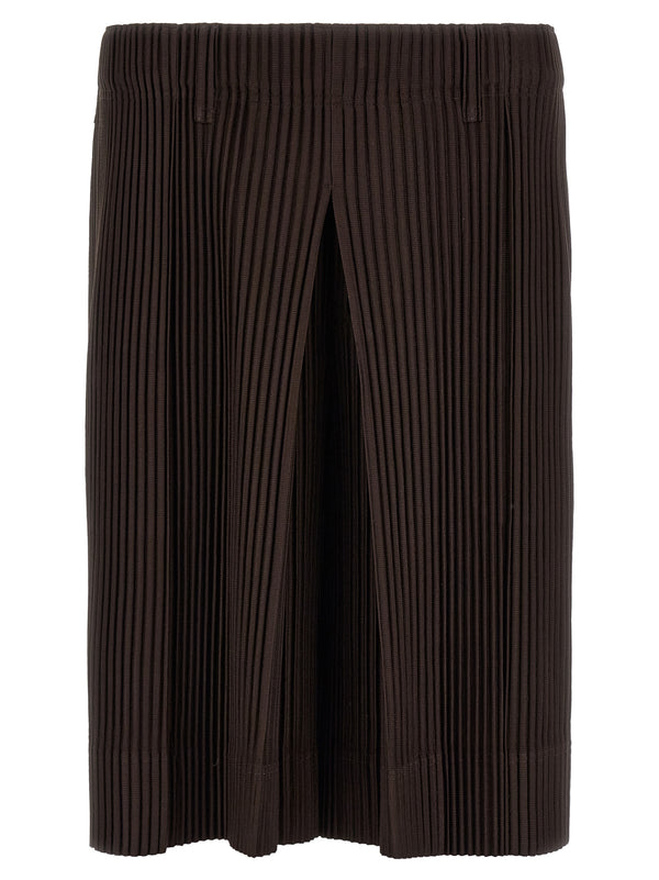 Tailored Pleats 2 Bermudas y Shorts Marrón