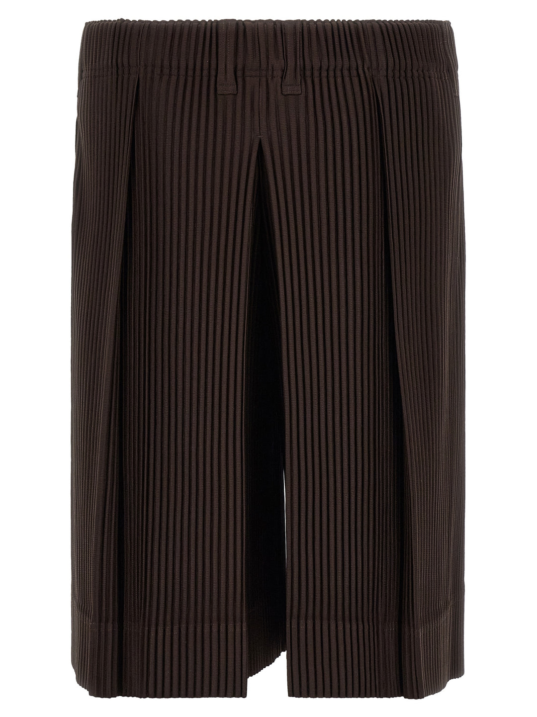 Homme Plisse' Issey Miyake Tailored Pleats 2 Bermuda e Short - Marrone | b01d7da84c4abb5200804e121aa8472760c2d865