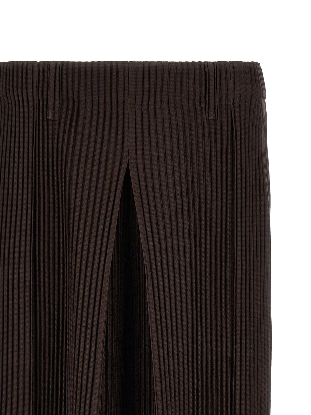 Homme Plisse' Issey Miyake Tailored Pleats 2 Bermuda e Short - Marrone | ff5d25ce89b3c67b873340165662d7a38480fa51