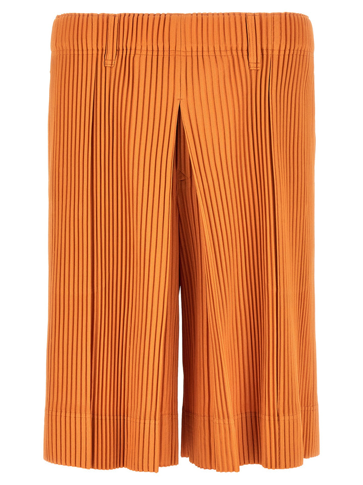 Homme Plisse' Issey Miyake Tailored Pleats 2 Bermuda e Short - Arancione | c5927f8a741e584ee5595e6ce13c14f2f59378f2