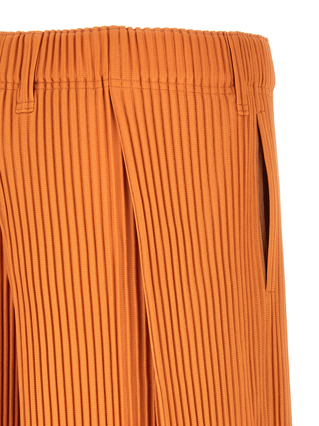 Homme Plisse' Issey Miyake Tailored Pleats 2 Bermuda e Short - Arancione | ec3ebda2de61b08c89205b6588c5f0f1cd5597b0