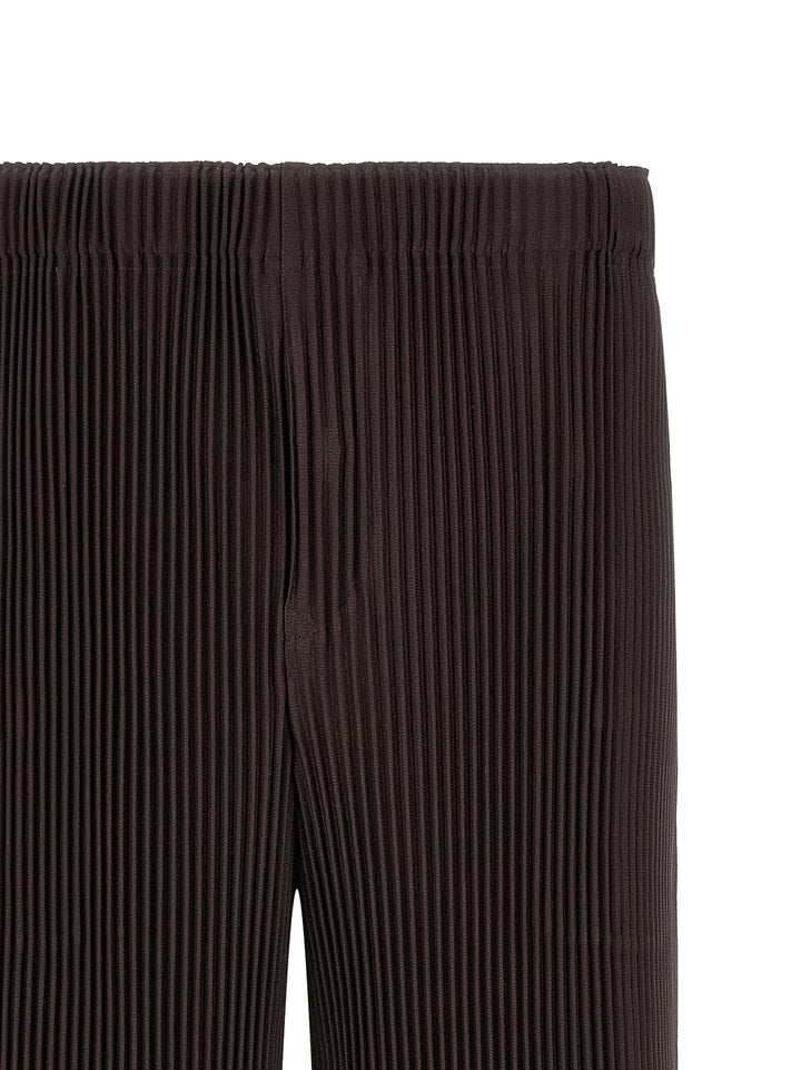 Homme Plisse' Issey Miyake Wear Or Wrap Bermuda e Short - Marrone | d2d3ca8bc9b3e16fbf29713ec1891759fc4286a1