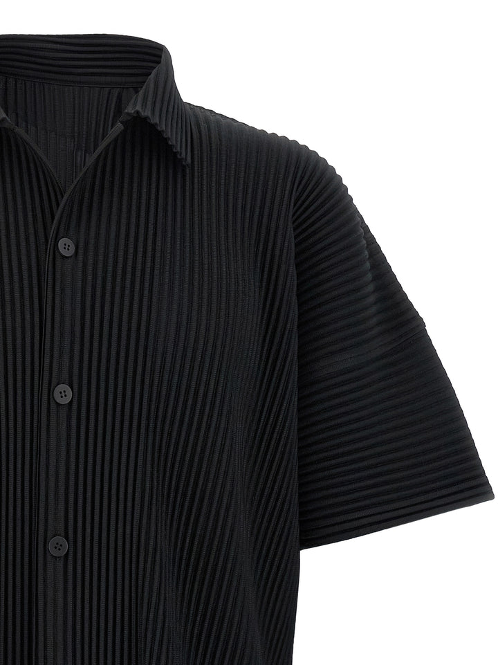 Homme Plisse' Issey Miyake Monthly Colors: May Camicie - Nero | d2118ea792b9bc40b0c2d11d257f1d9e7b39c816