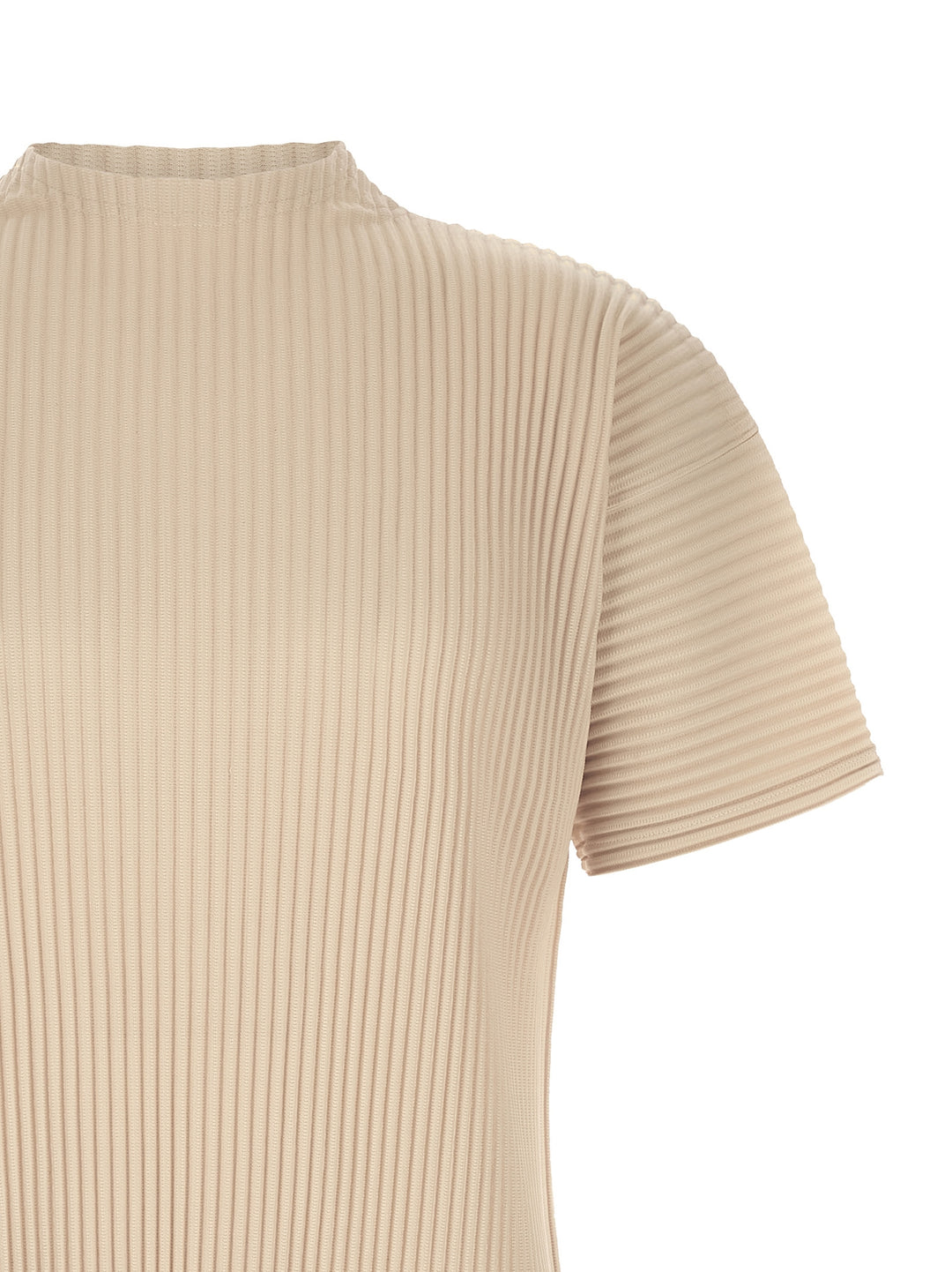 Homme Plisse' Issey Miyake Monthly Colors March Top - Beige | 5819411e5df812e0b2a477665f884c47dbb61ddd