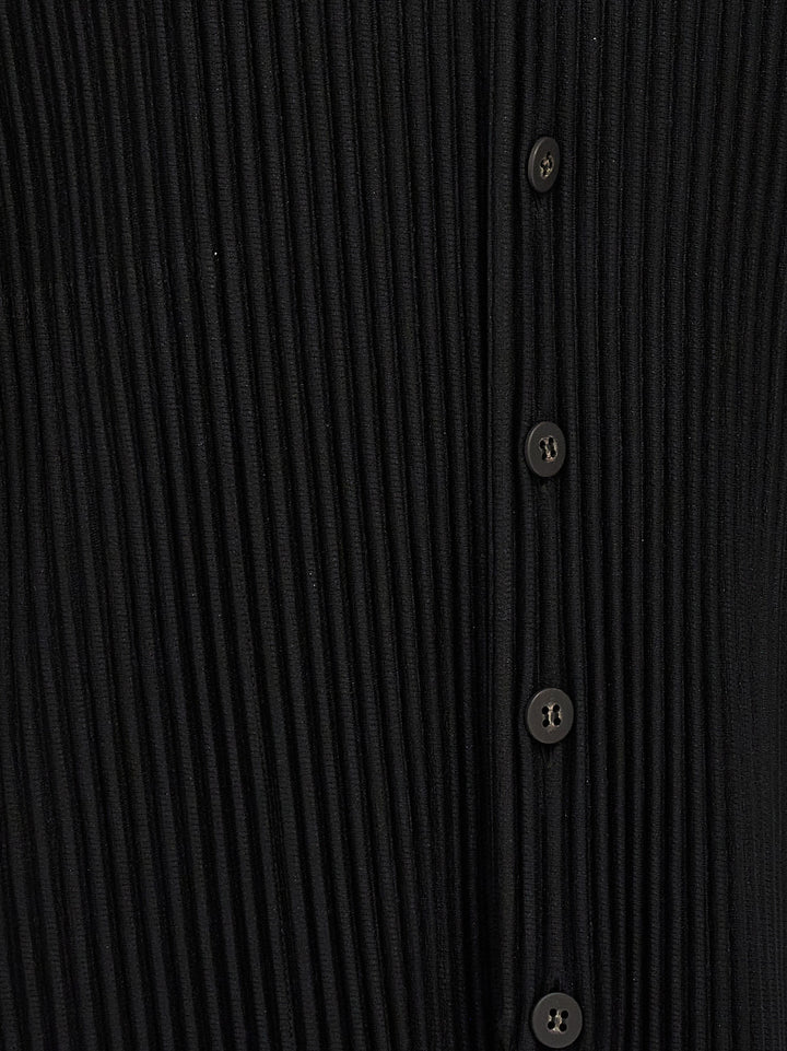 Homme Plisse' Issey Miyake Basics Gilet - Nero | 74dde37a1f4f3f46b5142fb41aed60bcbc123f11