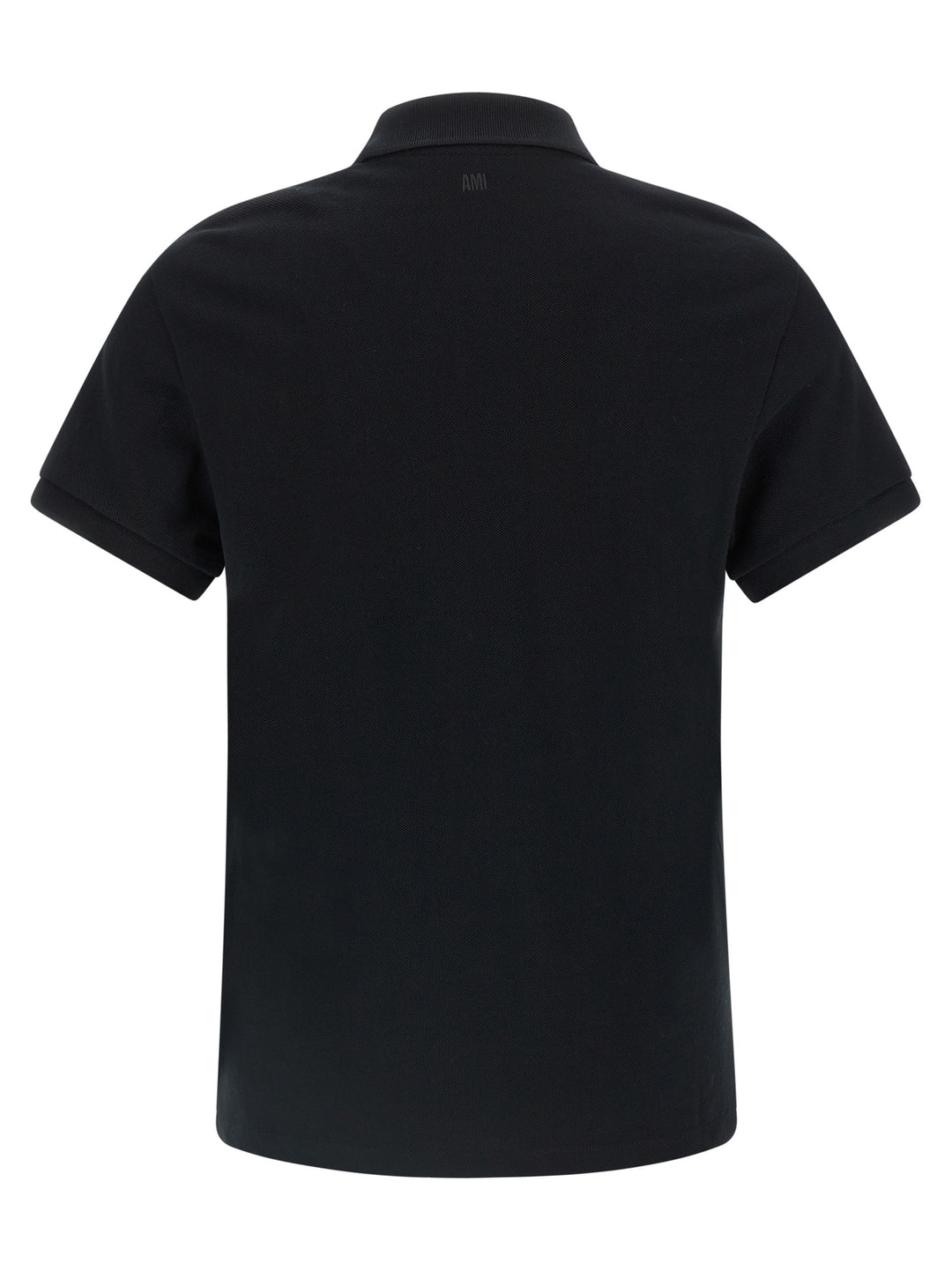 Ami Paris Ami De Coeur Polo - Nero | 864b66a57c357e98d096dc56d8328f71445a7018