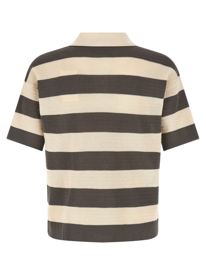 Ami Paris Ami De Coeur Polo - Grigio | c951791162b649f3273ce8dffc9446df71207ab0
