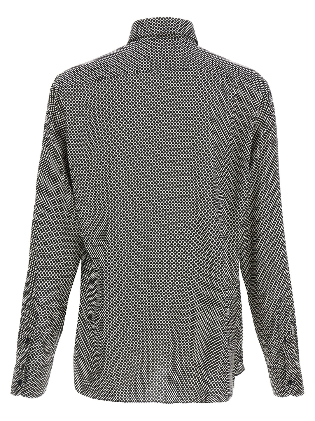Tom Ford Polka Dot Shirt Camicie - Bianco/Nero | caeeff273040895287ad4205cff40431270c5ac7