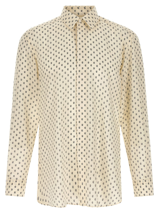 Paisley Print Shirt Camicie Beige