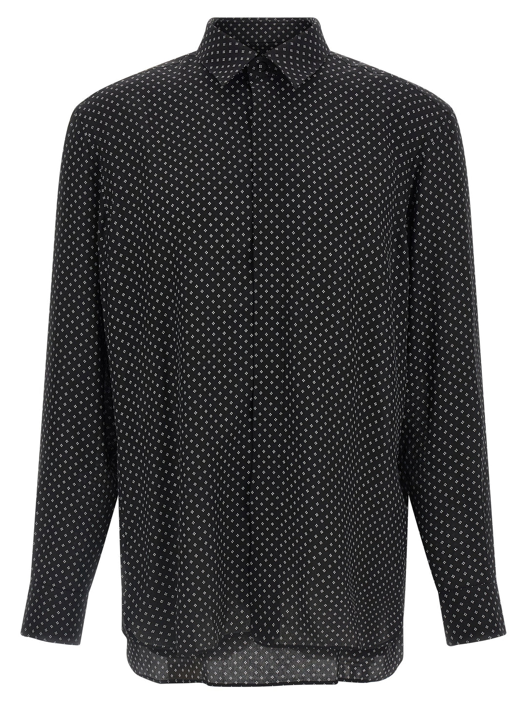 Tom Ford Micro-Print Shirt Camicie - Nero | 94eade9ffde38a2477a154994bf692d66ac3c5a7