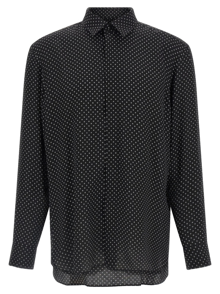 Tom Ford Micro-Print Shirt Camicie - Nero | 94eade9ffde38a2477a154994bf692d66ac3c5a7