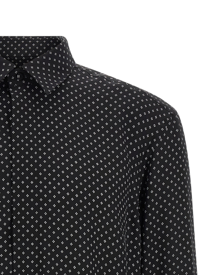 Tom Ford Micro-Print Shirt Camicie - Nero | 0b9077a34f722aa4fdedfc7b303ece4fe03bdef7
