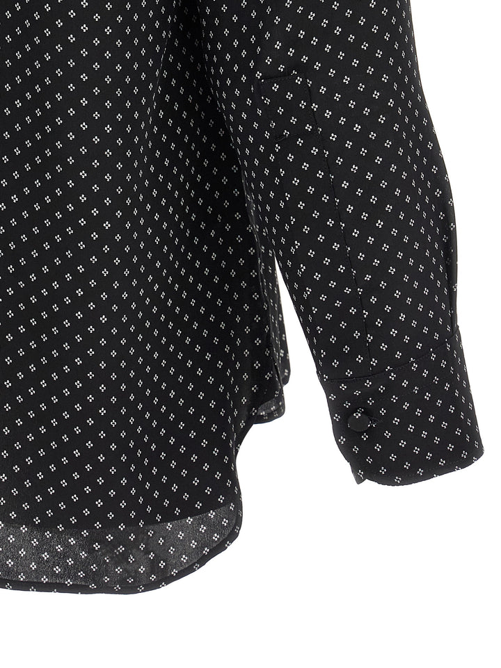 Tom Ford Micro-Print Shirt Camicie - Nero | 439678c1a8191662d302dd82a9ebf91c68315ca7