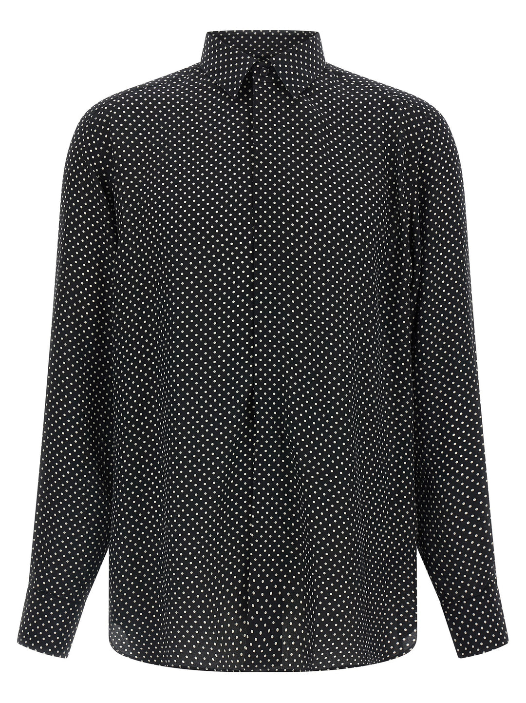 Tom Ford Polka Dot Shirt Camicie - Bianco/Nero | 9d0162407c2fbeac6337649458b9295f65a51c99