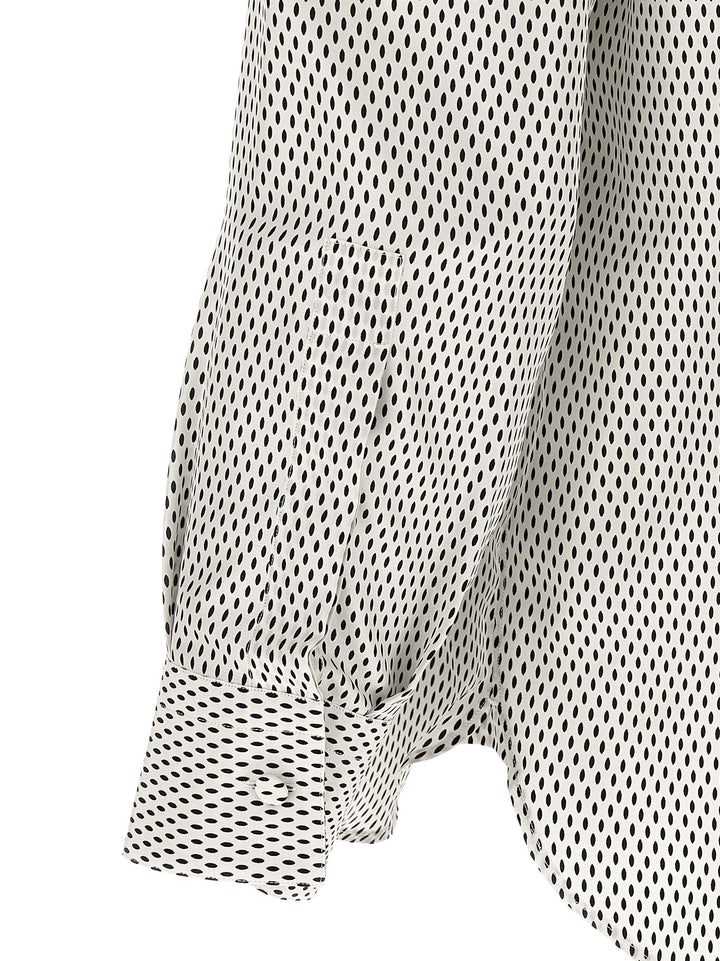 Tom Ford Shirt With Contrast Collar Camicie - Bianco | da539bb99343e03cb553e90a665299992ad3fd42