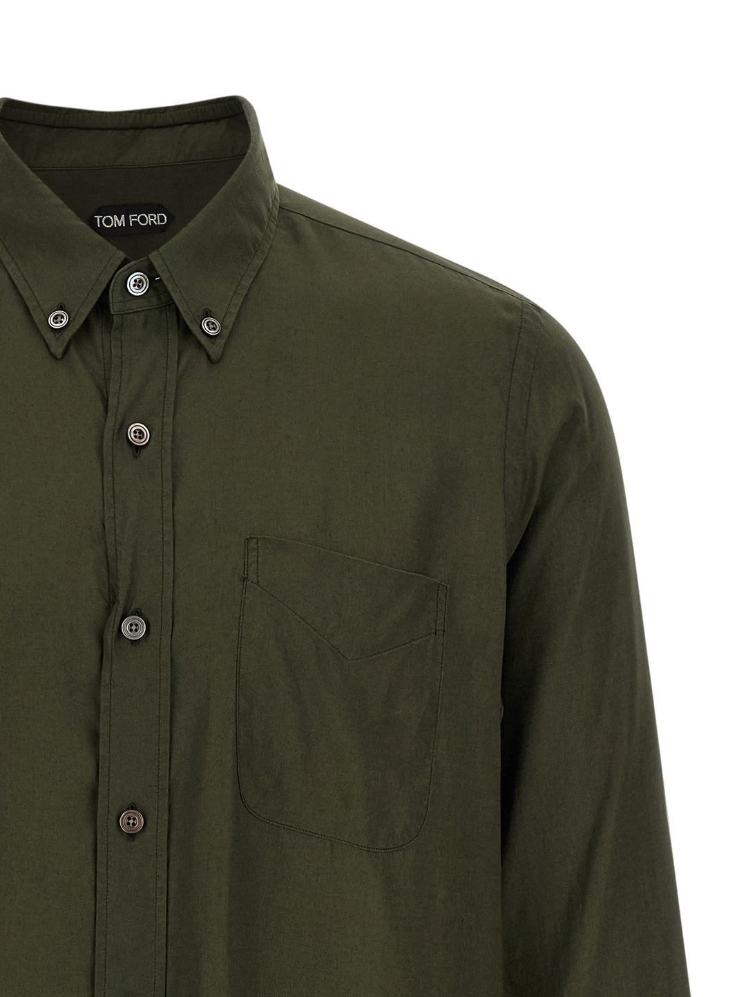 Tom Ford Button-Down Shirt Camicie - Verde | c897c0e3497fdedf3d25e2595c2377b45c09580c