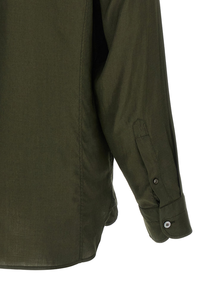 Tom Ford Button-Down Shirt Camicie - Verde | 921a70b4be1a2b966af71ba74a783f5c5b356507