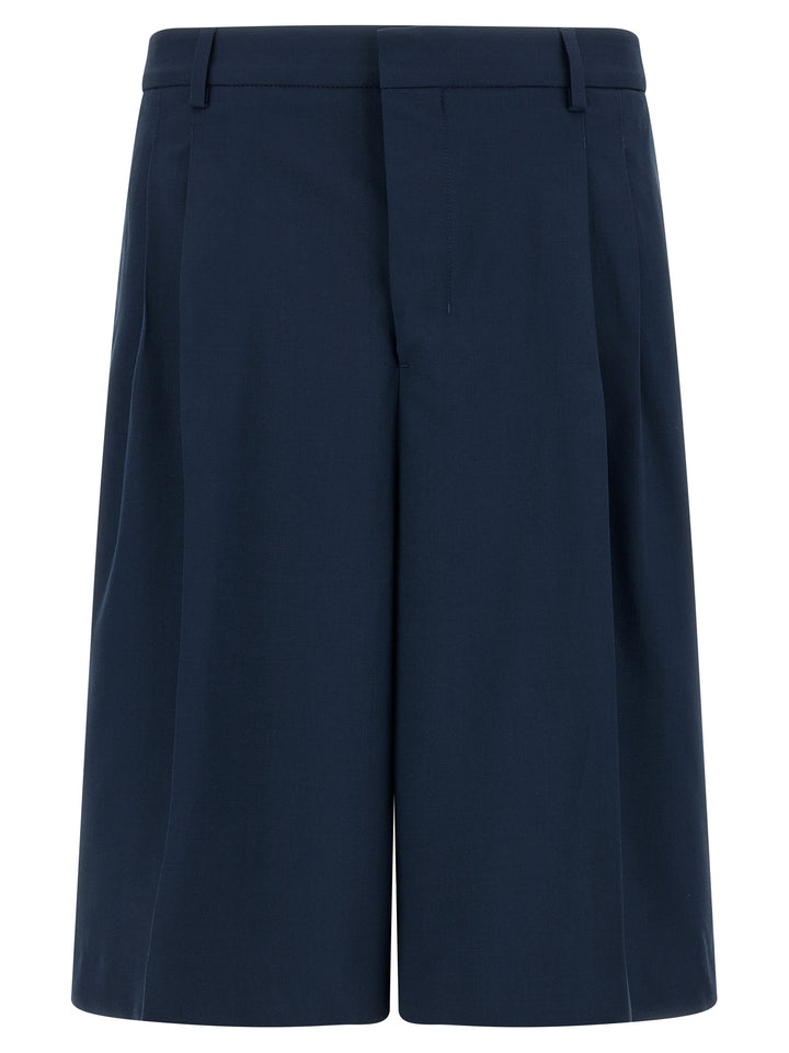 Ami Paris Fresh Wool Bermuda Shorts Bermuda e Short - Blu | 846f0758eceb7f4db4630bb98a88fcd1f8b8d1e0