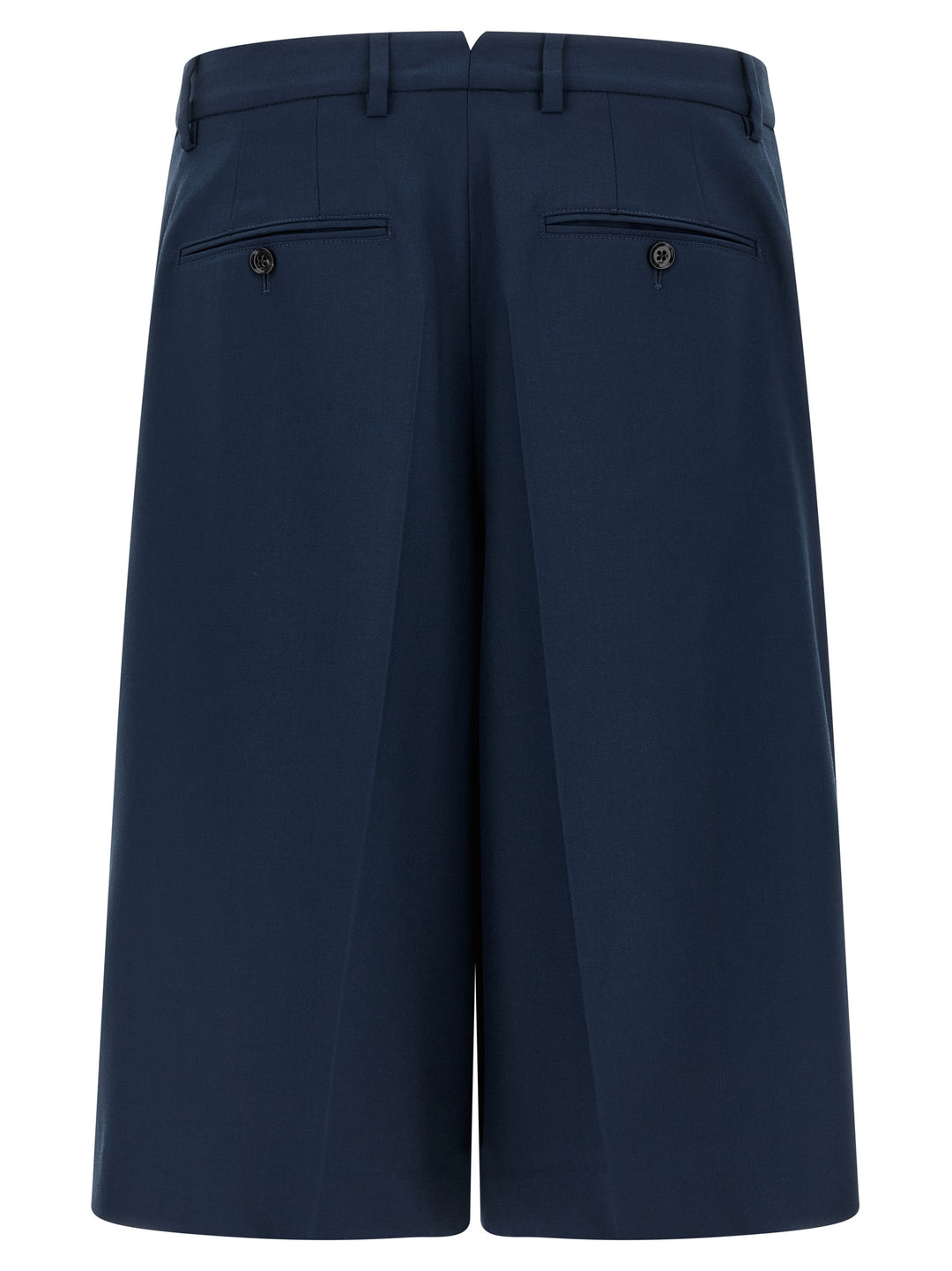 Ami Paris Fresh Wool Bermuda Shorts Bermuda e Short - Blu | 9d83a4600420c3dcf15d2af67601c8060d70430a