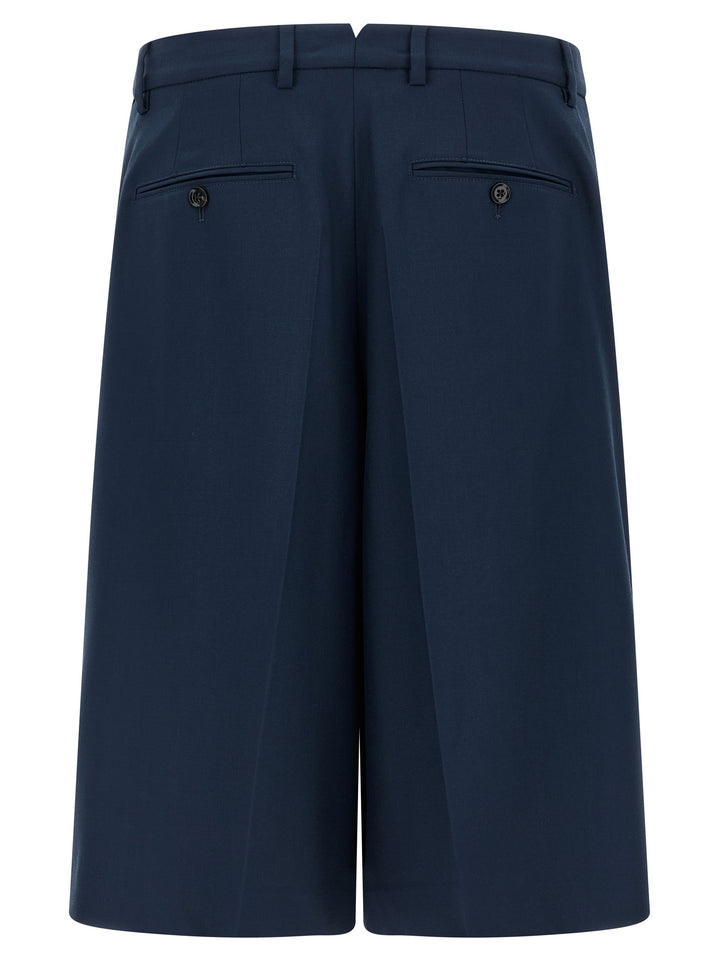 Ami Paris Fresh Wool Bermuda Shorts Bermuda e Short - Blu | 9d83a4600420c3dcf15d2af67601c8060d70430a