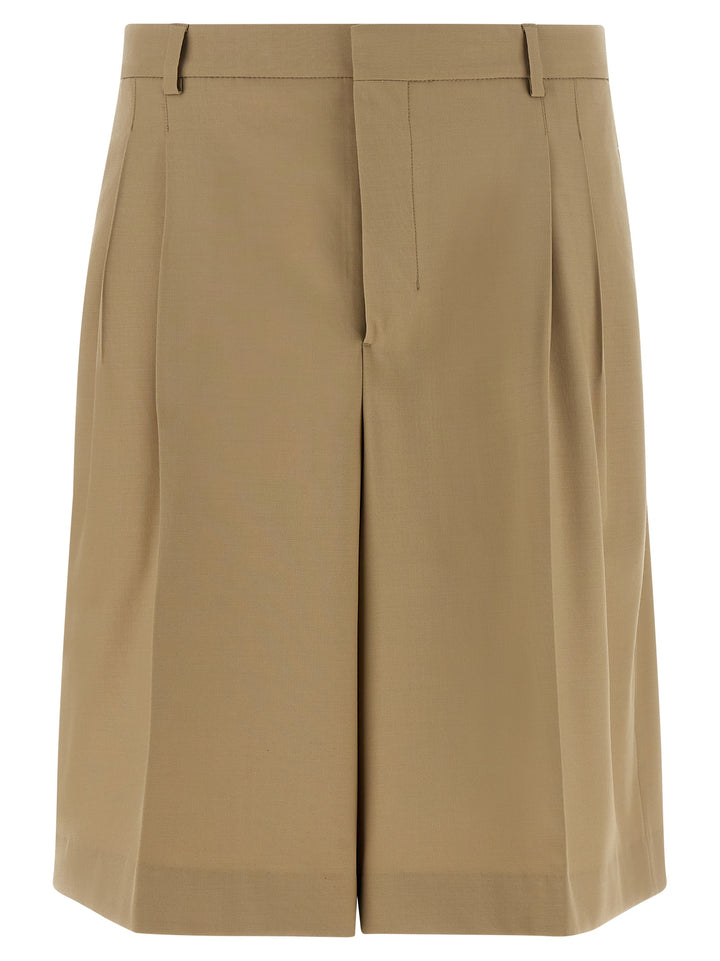 Ami Paris Fresh Wool Bermuda Shorts Bermuda e Short - Beige | 0ffbde8725823bed54addf95090063169334f705