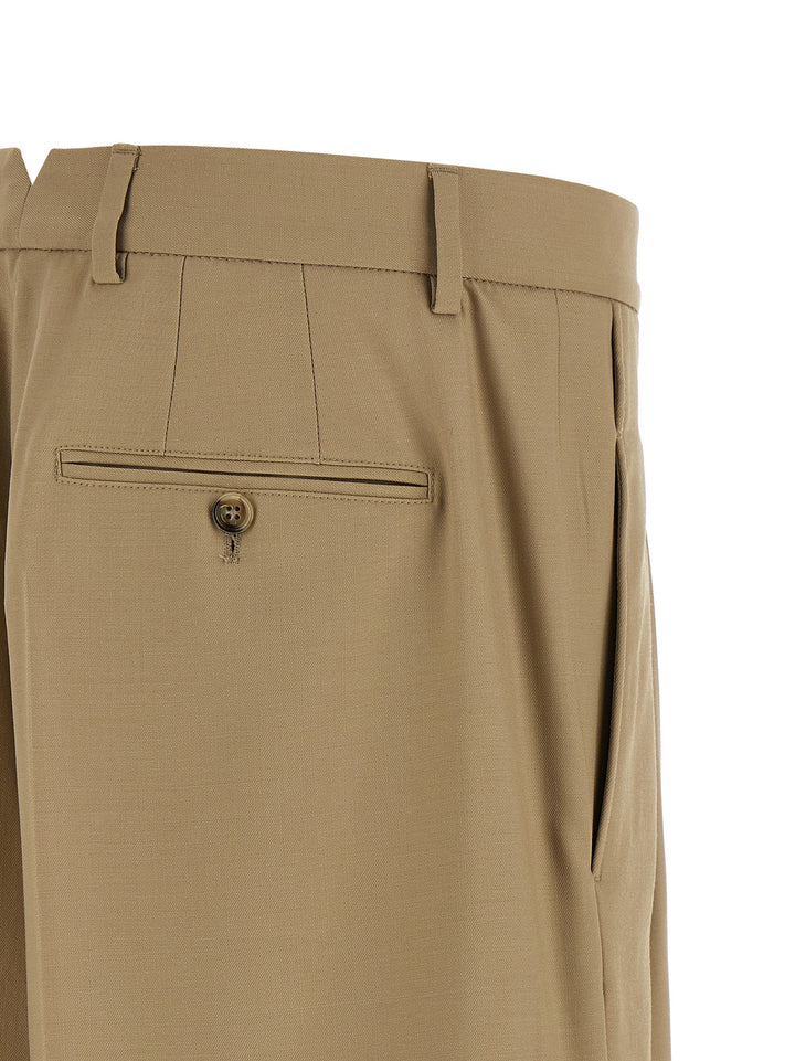Ami Paris Fresh Wool Bermuda Shorts Bermuda e Short - Beige | 068cc76517234633007f0011ffa6561e15ef0bed