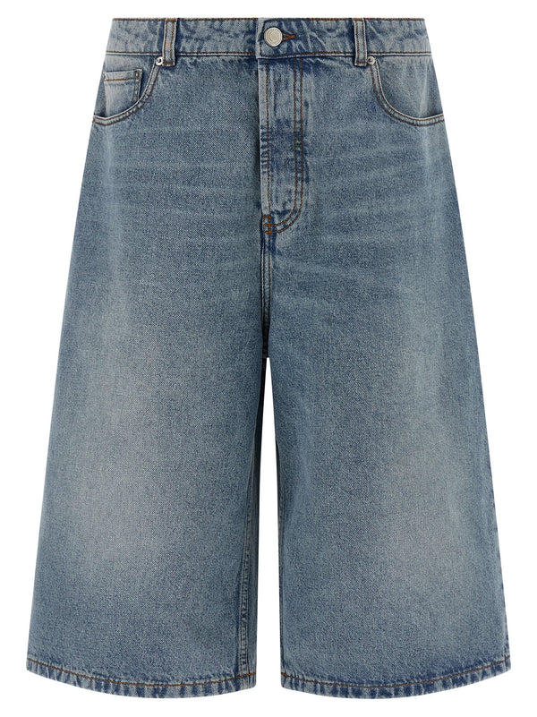 Denim Bermuda Shorts Bermuda E Short Blu