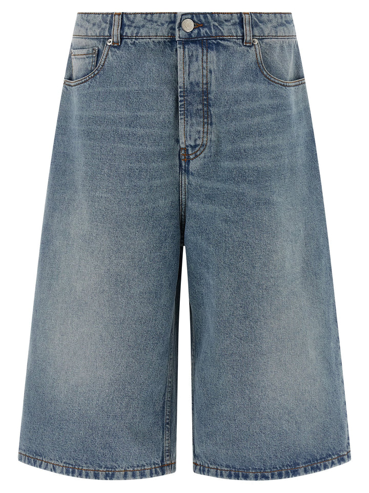 Ami Paris Denim Bermuda Shorts Bermuda e Short - Blu | 45eeb367f41d72a71d6933272a0b6cbb217b4acd